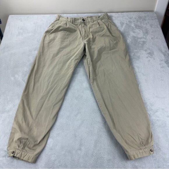 Patagonia Men's Size 34x31 Tan Dress Pants 100% Cotton Made in Hong Kong - Picture 3 of 13
